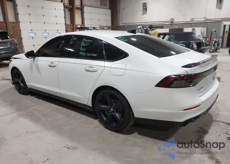 2023 Honda Accord Hybrid Sport-L from USA, damaged, VIN 1HGCY2F7XPA014144